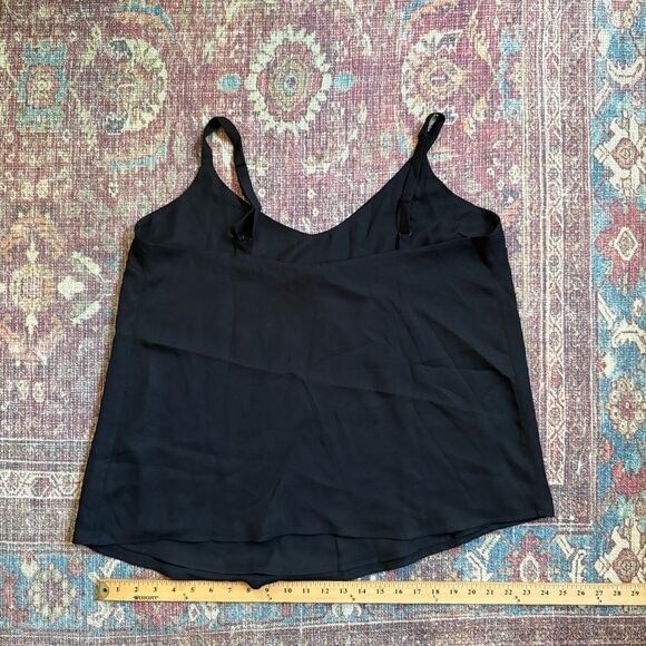 ASOS black size 10 Maternity tank top double layered - Picture 6 of 6